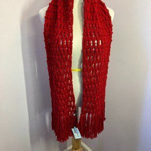 Malo Cashmere knitted scarf, NWT